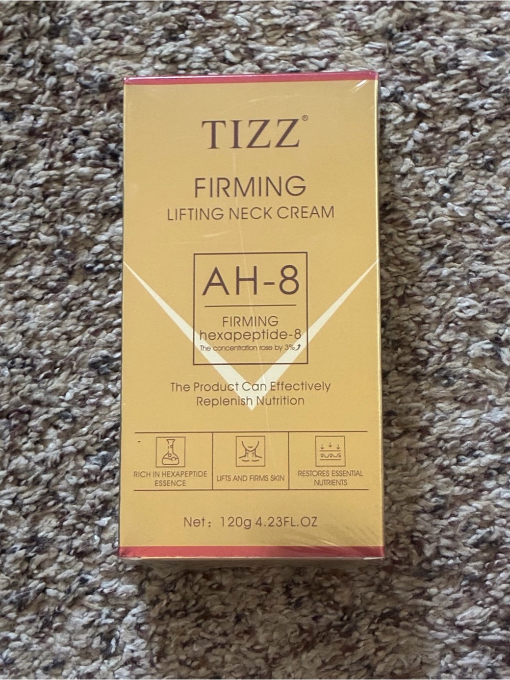 TIZZ Firming Lifting Neck Cream AH-8 - Yellow